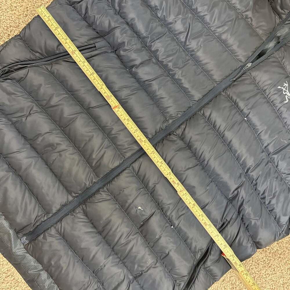 Arc’teryx Cerium LT Hoody Jacket Mens XXL Black Down Ultralight Hooded - Picture 6 of 10